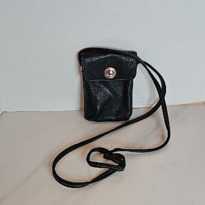 Roots Black Crossbody Bag